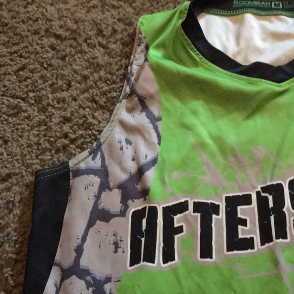 Ladies Boombah Aftershock softball jersey lime green Sz M - Picture 4 of 8